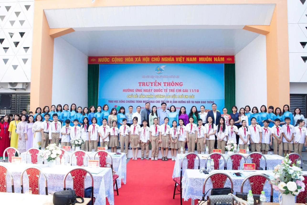 QUẬN HÀ ĐÔNG TỔ CHỨC CHƯƠNG TRÌNH TRUYỀN THÔNG HƯỞNG ỨNG NGÀY QUỐC TẾ TRẺ EM GÁI 11/10